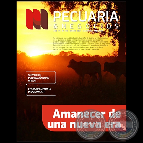 PECUARIA & NEGOCIOS - AÑO 17 NÚMERO 198 - REVISTA ENERO 2021 - PARAGUAY